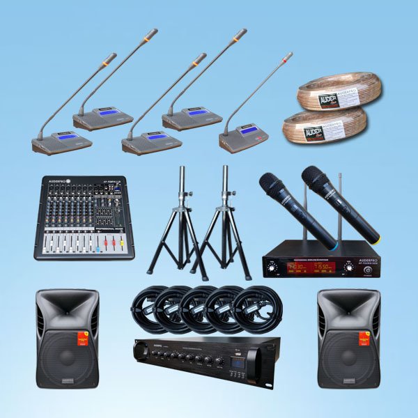 Paket Conference System Kabel AUDERPRO P5