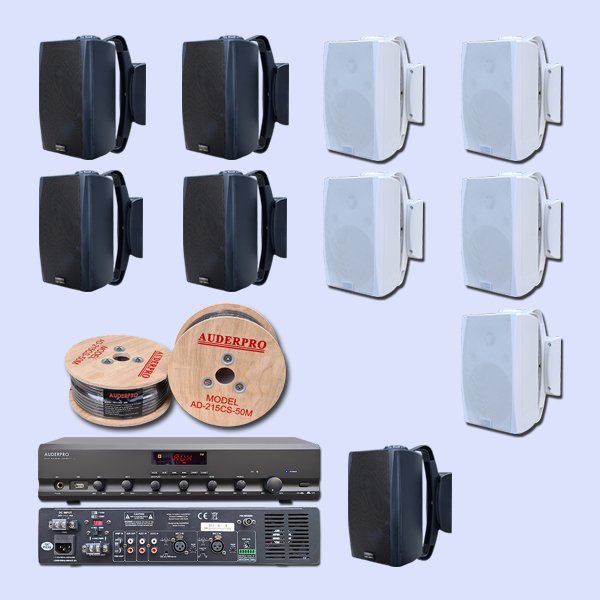 Paket Back Sound Resto Kantor Museum AUDERPRO Orcest OC4